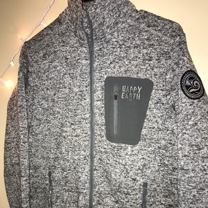 Happy Earth Fleece Zip-Up
